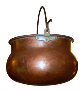 copper pot